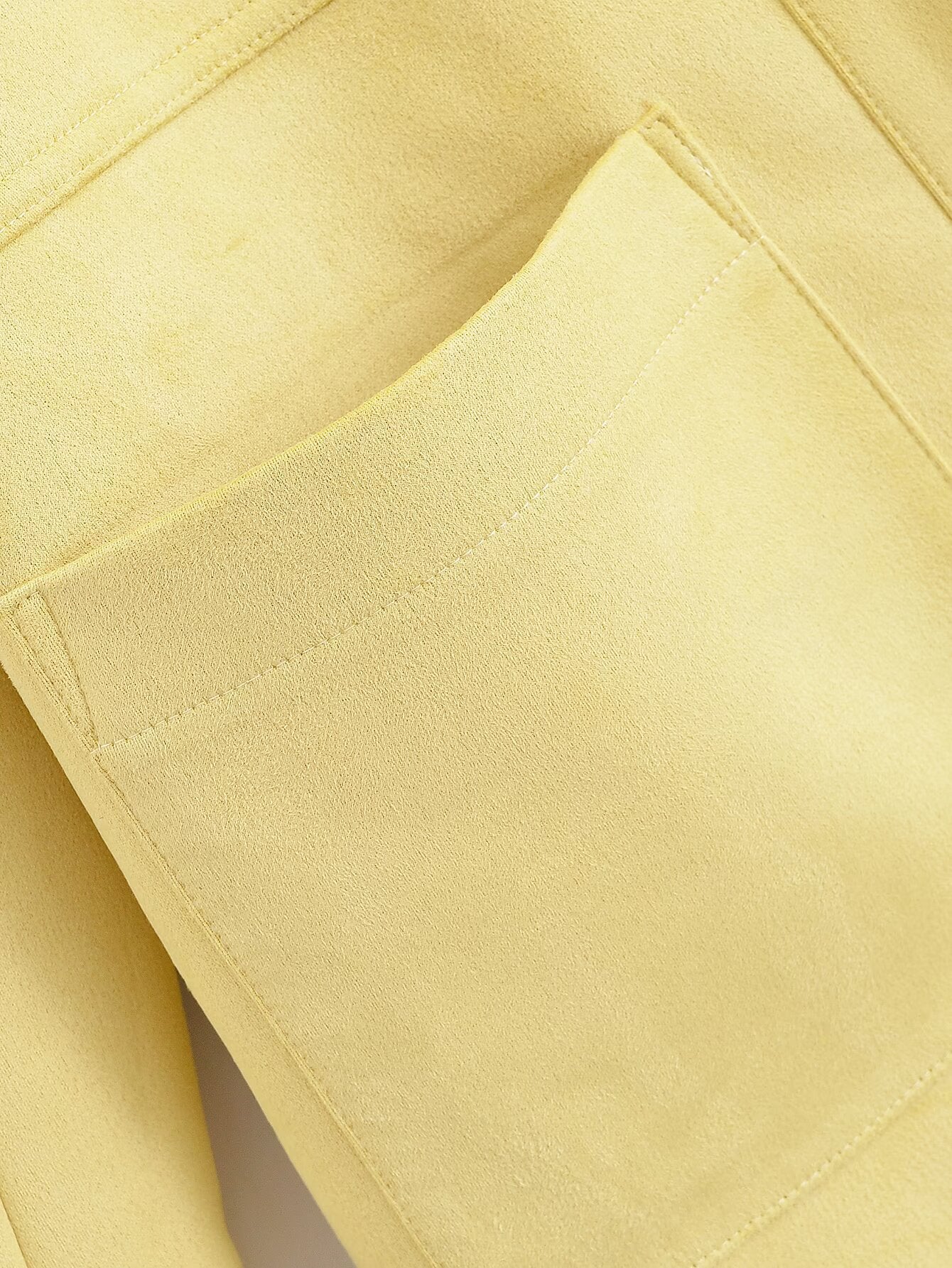 Women's new fashion loose single breasted long sleeved suede jacket