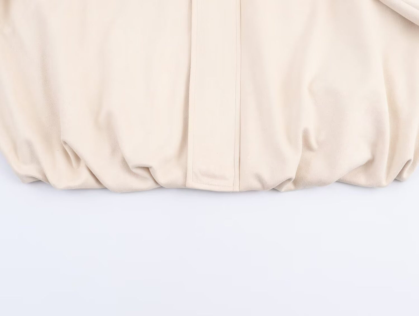 Women's new fashion faux suede effect loose flying jacket Coat