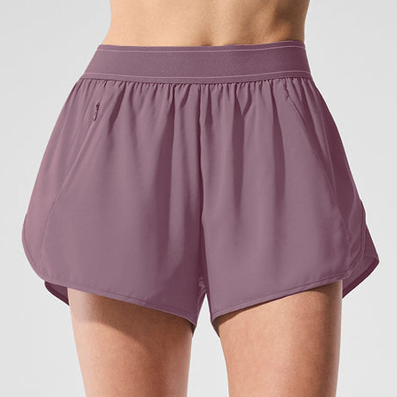 Women's New Casual Joker High Waist Running Shorts Yoga Outdoor Shorts