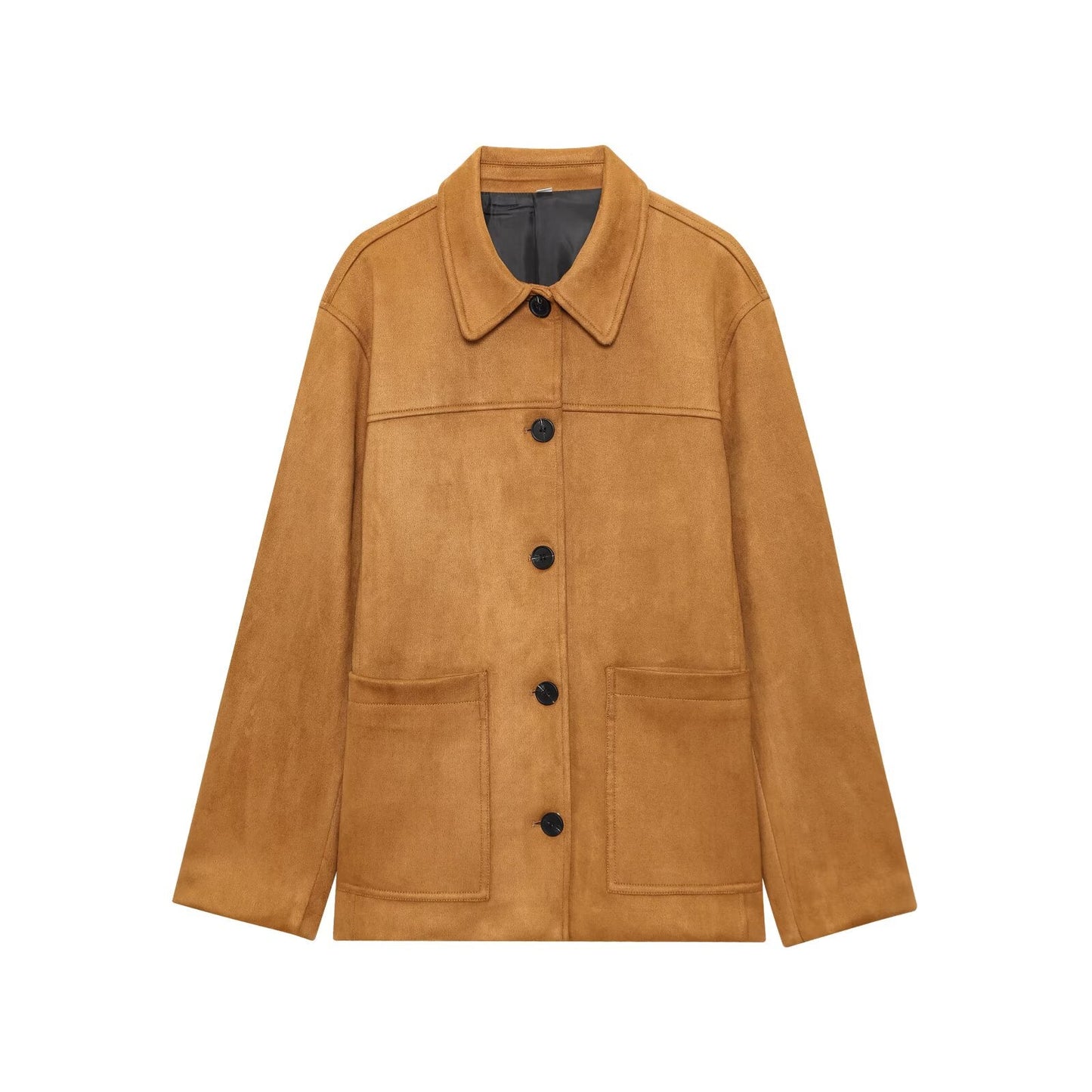 Women's loose Anti suede effect jacket Coat