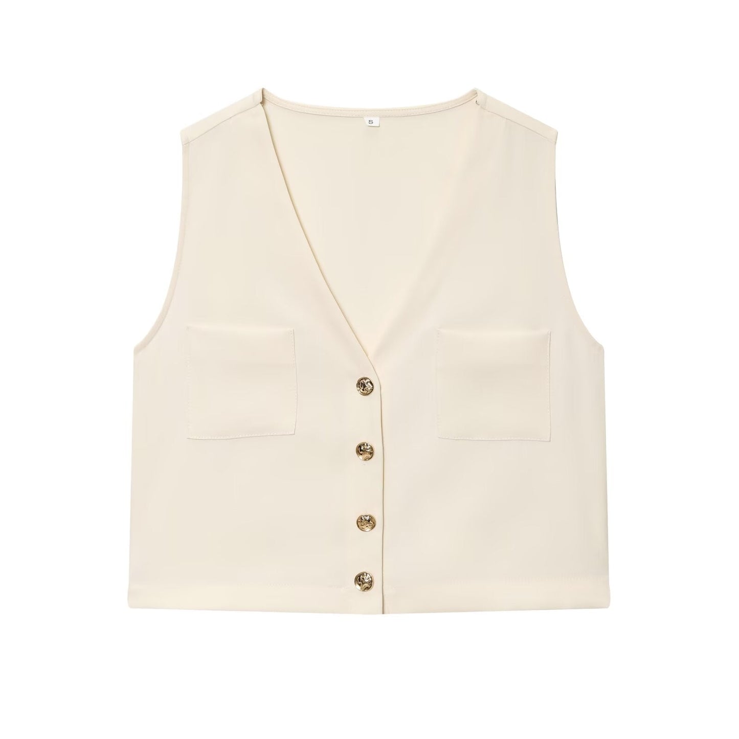 Women's new fashion short single breasted V-neck vest+Skirts suit