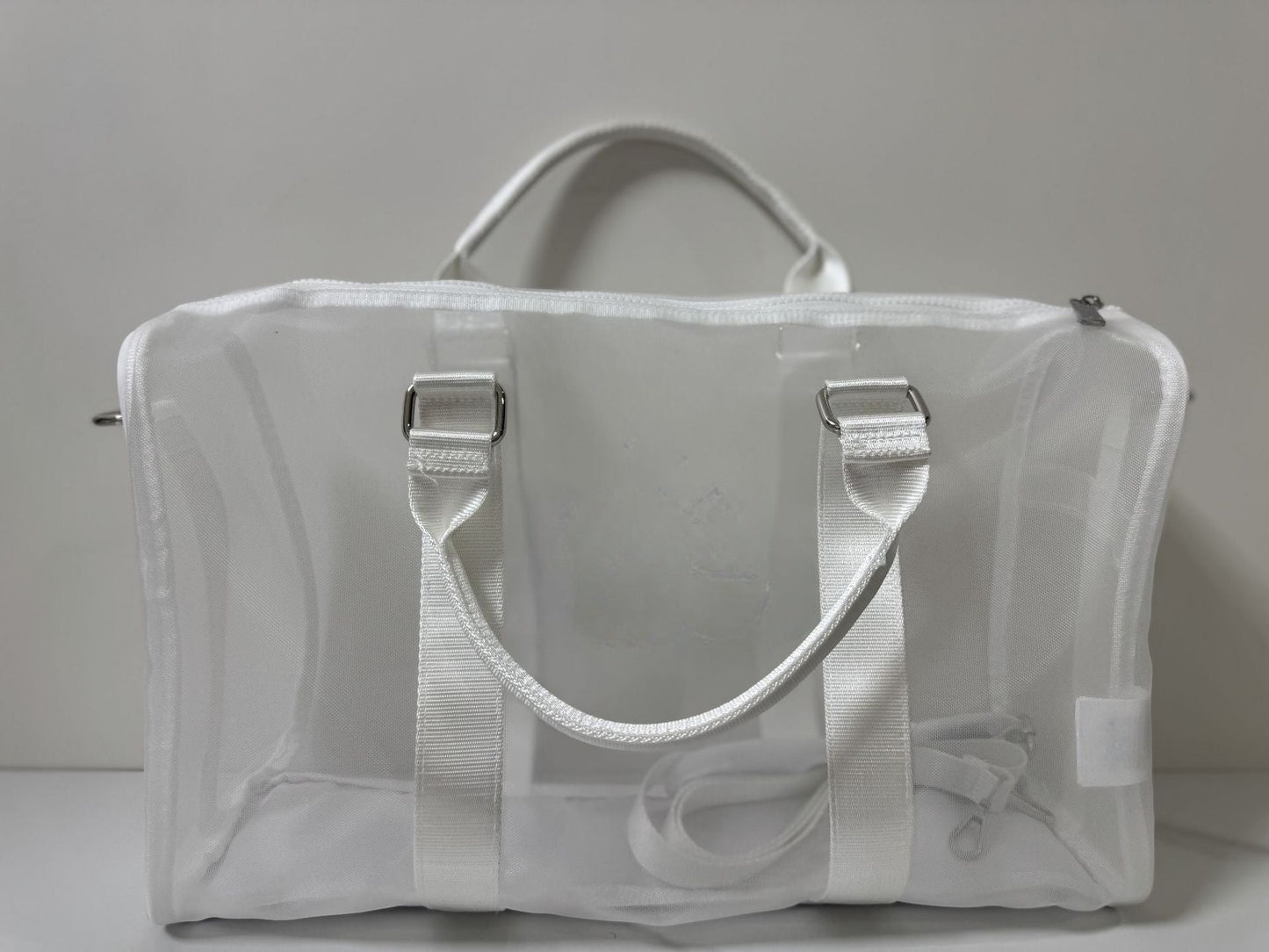 Women's Transparent Net Bag Bag Yoga Fitness Bag Sports Outdoor Fitness Bag Travel Diagonal Bag