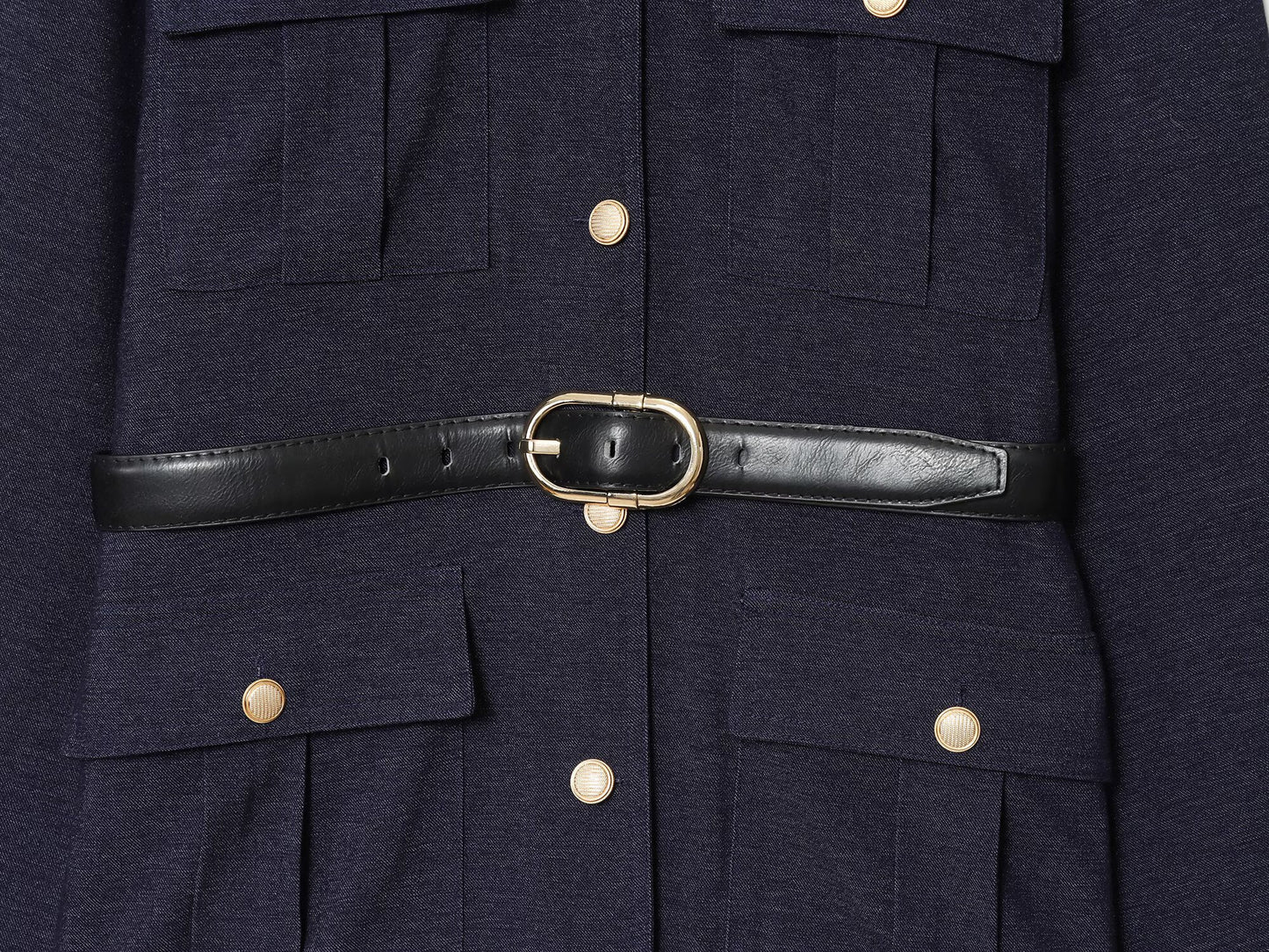 Women's New Fashion With Belt Long Sleeve Lapel Coat+Pants Suit