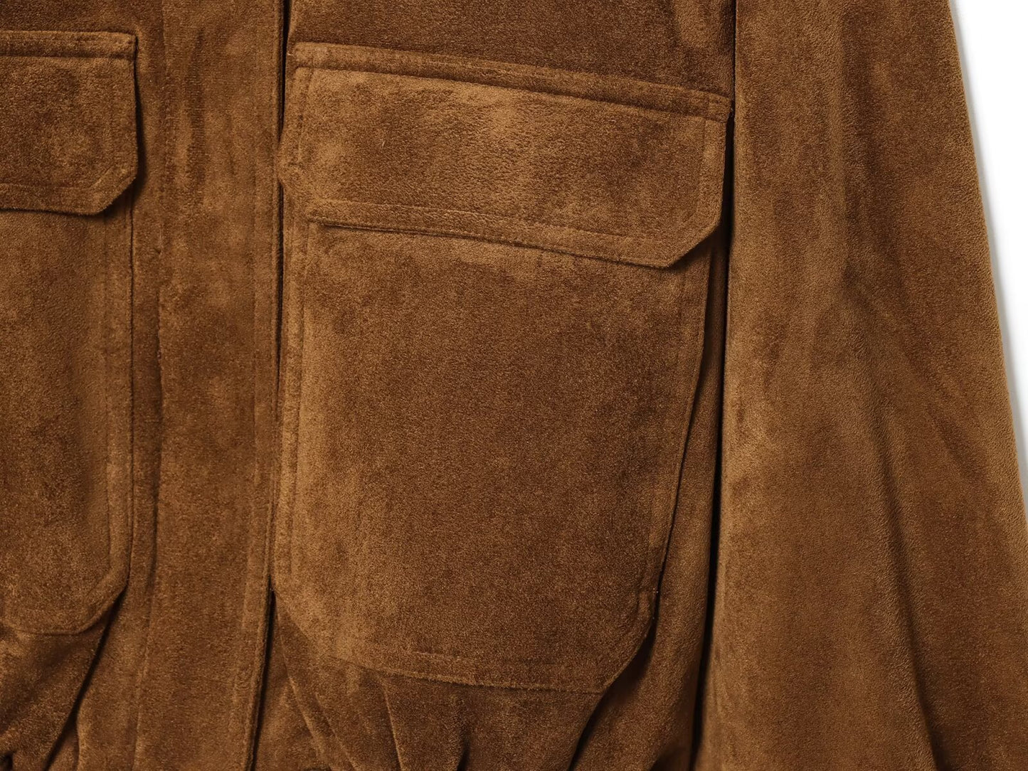 Women's 2025 new fashion casual Lapel suede Leather jacket Coat