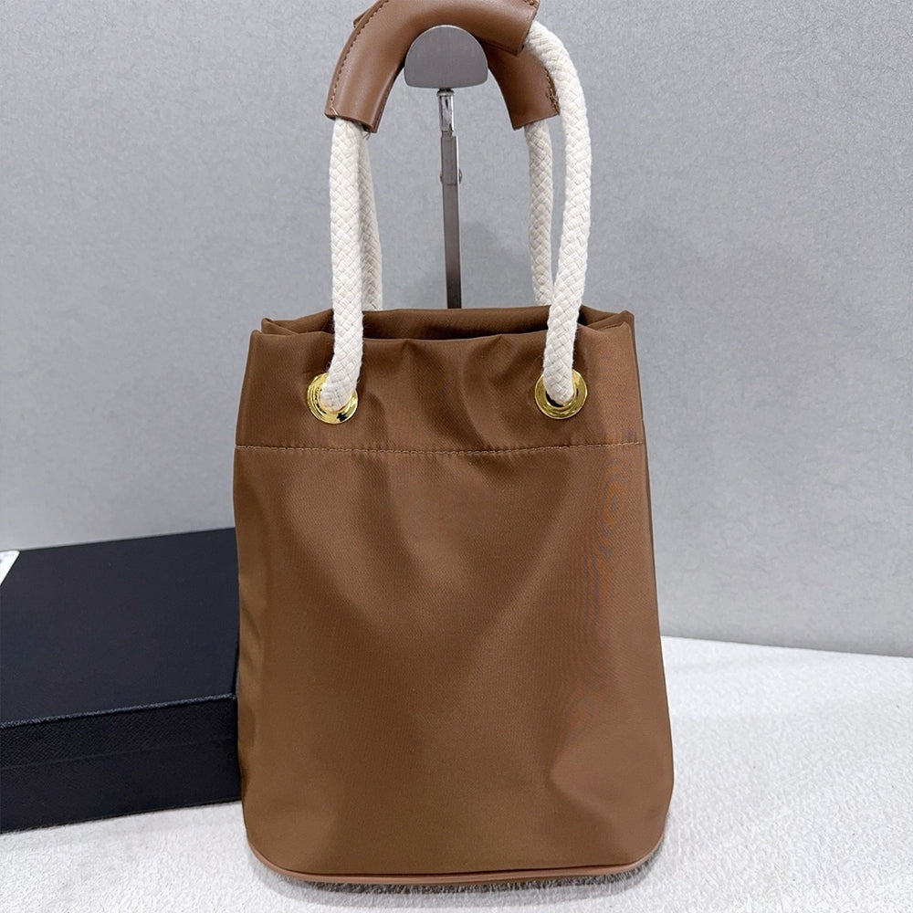 Women's 2025 Casual Joker Rope Drawstring Bucket Bag Shoulder Crossbody Bag