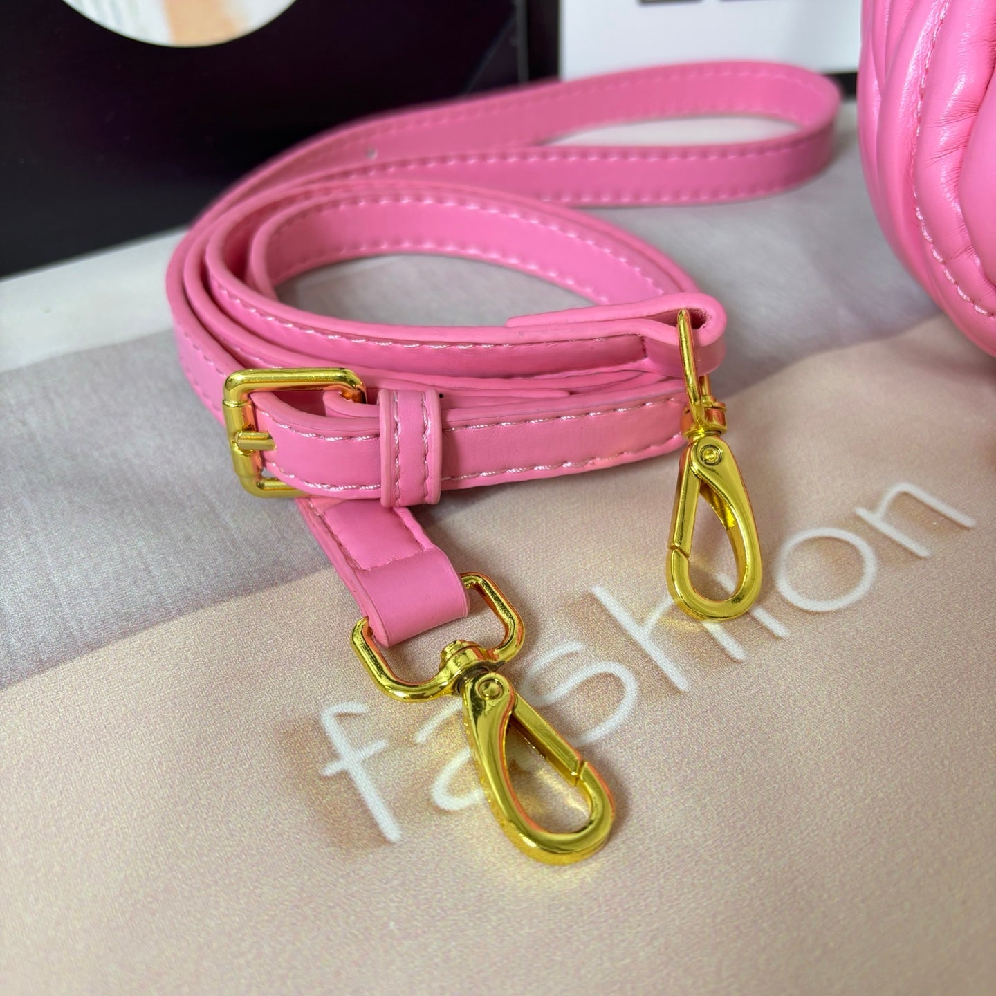 Women's New Fashion Joker Pleated Design Handbag Shoulder Crossbody Bag