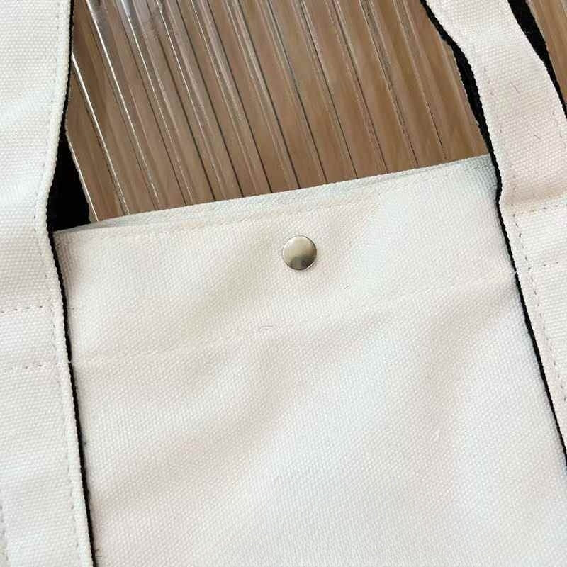 2025 New Casual Joker Multi-pocket Design Canvas Handbag Tote Bag Yoga Bag