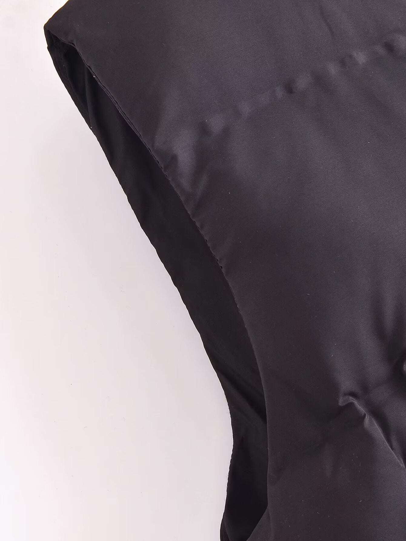 Women's winter fashion stand collar warm zipper cotton vest