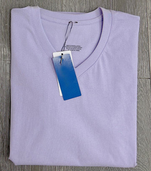 Women's new fashion casual Joker shoulder V-neck comfortable thin short-sleeved T-shirt