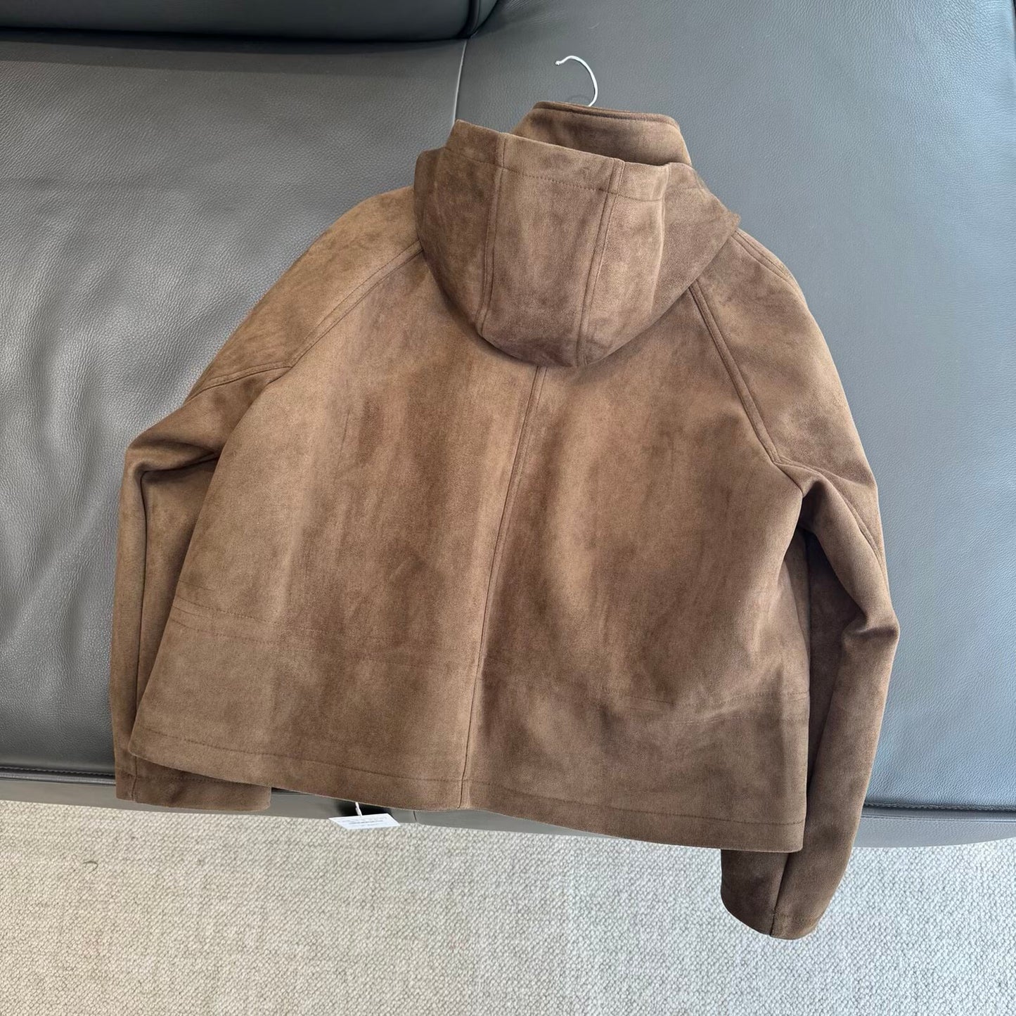 Women's winter new anti suede effect hooded jacket Coat